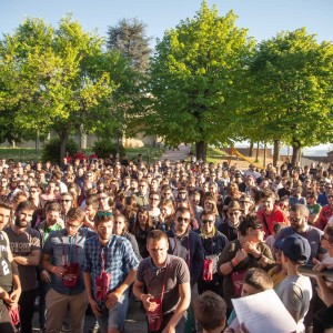 Caccia al Tesoro nella Langa del Barolo, finale presso il belvedere di Diano d'Alba, 1 maggio 2019