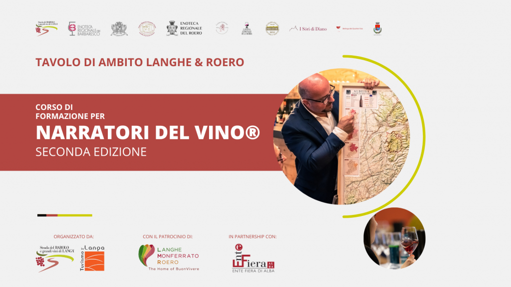 Corso Narratori del vino® (Copertina di Facebook)